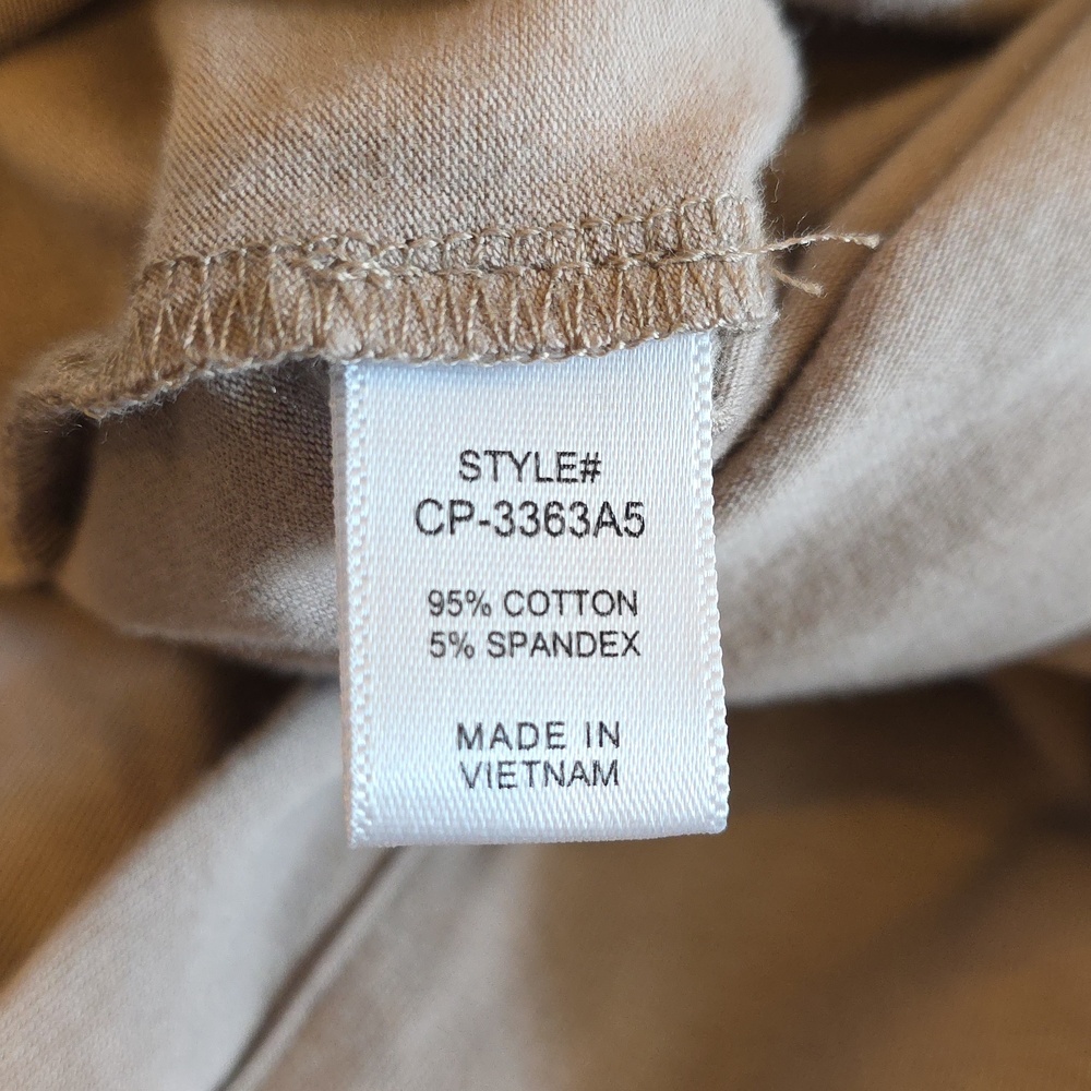 NWOT L/XL Zenana Outfitters Beige/Ash Mocha Jumpsuit - Picture 8 of 10